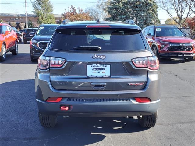 used 2023 Jeep Compass car, priced at $24,990