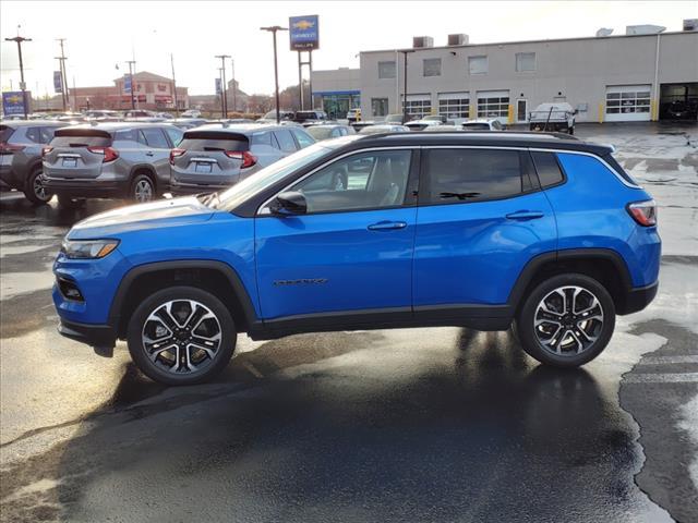 used 2022 Jeep Compass car, priced at $21,584