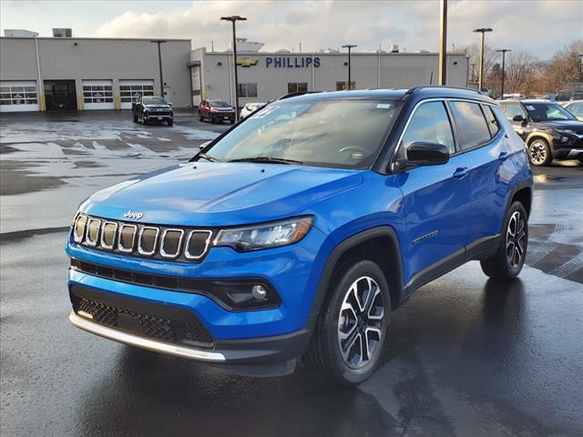 used 2022 Jeep Compass car, priced at $21,584