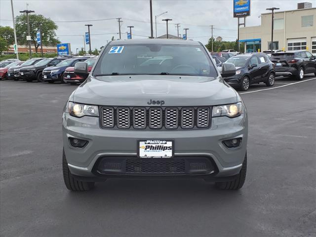 used 2021 Jeep Grand Cherokee car, priced at $28,256