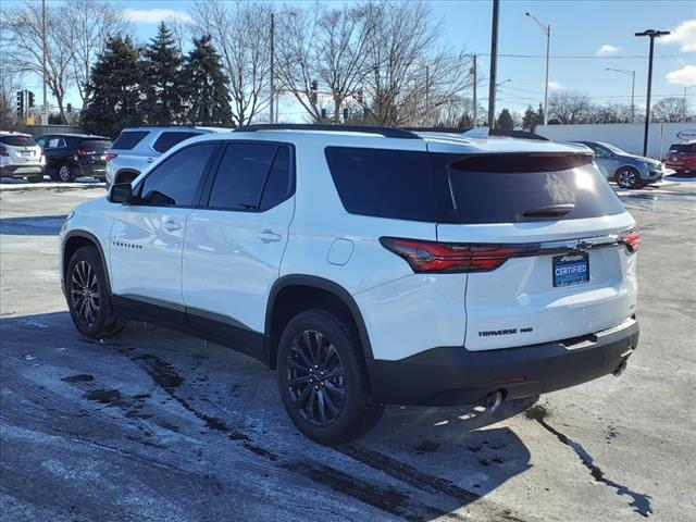 used 2022 Chevrolet Traverse car, priced at $36,254