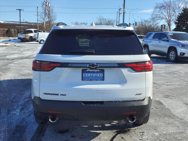 used 2022 Chevrolet Traverse car, priced at $36,254