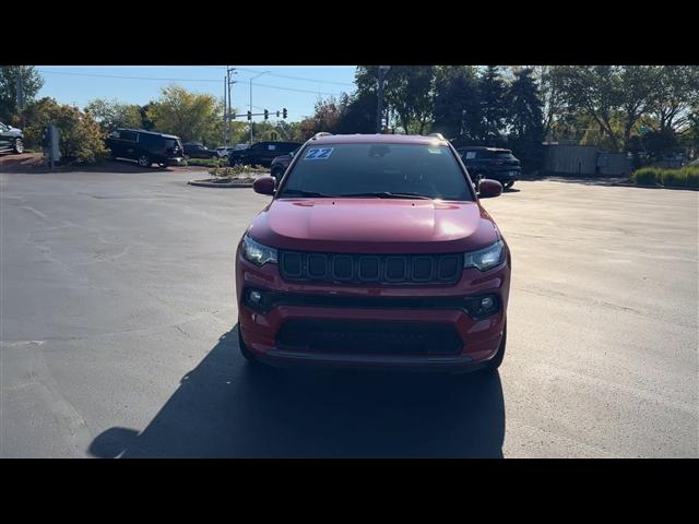used 2022 Jeep Compass car, priced at $22,114