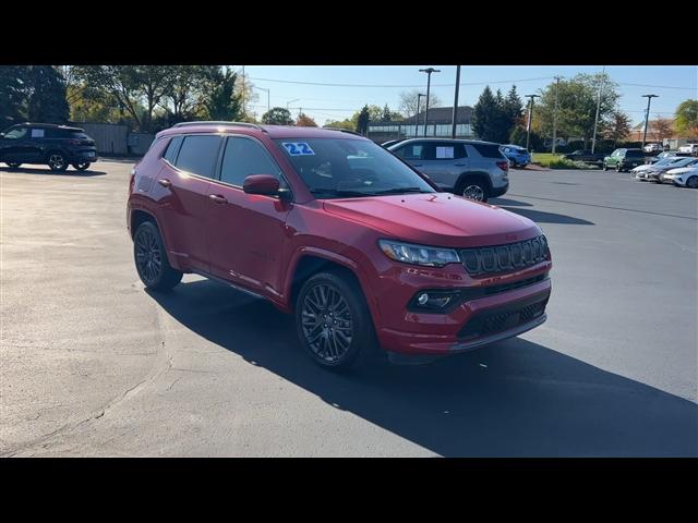 used 2022 Jeep Compass car, priced at $22,114