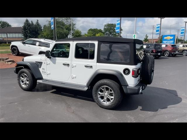 used 2020 Jeep Wrangler Unlimited car, priced at $25,499
