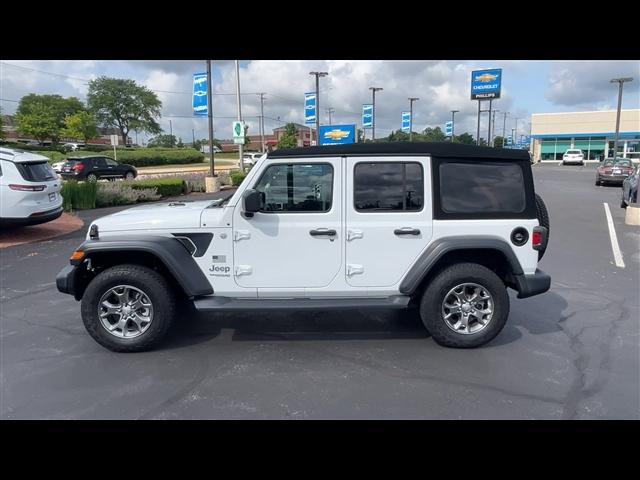used 2020 Jeep Wrangler Unlimited car, priced at $25,499