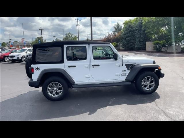 used 2020 Jeep Wrangler Unlimited car, priced at $25,499