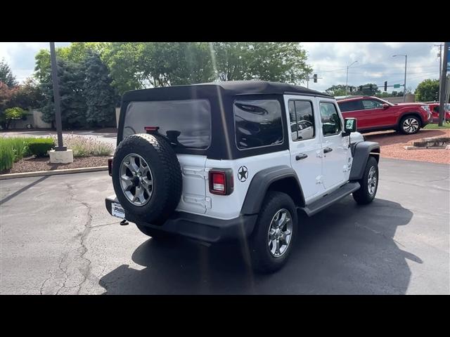 used 2020 Jeep Wrangler Unlimited car, priced at $25,499