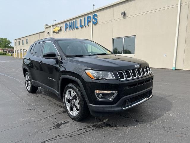 used 2021 Jeep Compass car, priced at $23,469