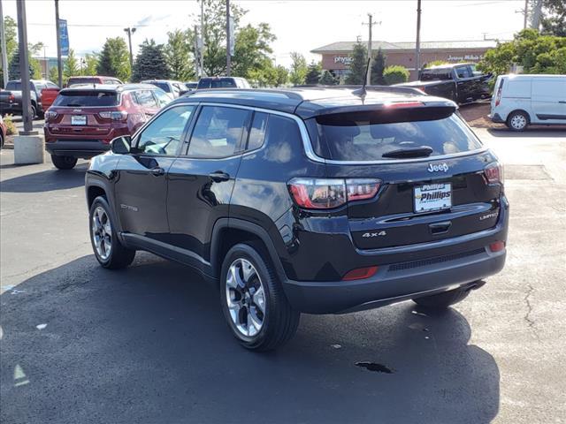 used 2021 Jeep Compass car, priced at $22,454