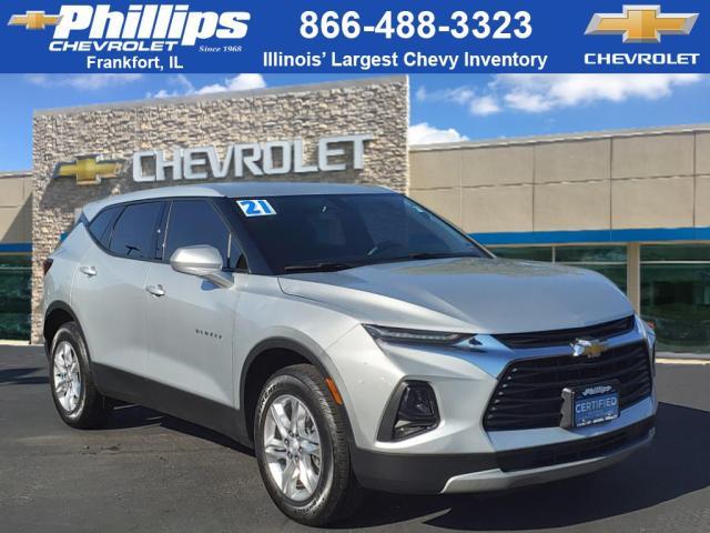 used 2021 Chevrolet Blazer car, priced at $20,594