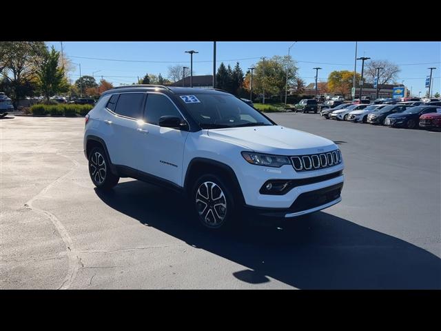 used 2023 Jeep Compass car, priced at $22,989