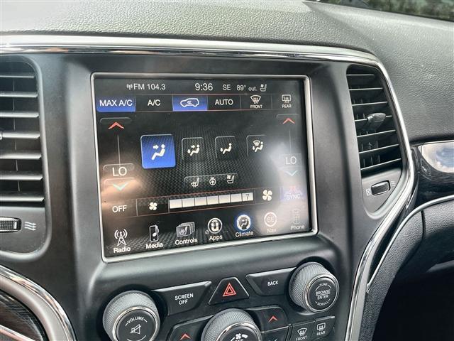used 2017 Jeep Grand Cherokee car, priced at $15,520