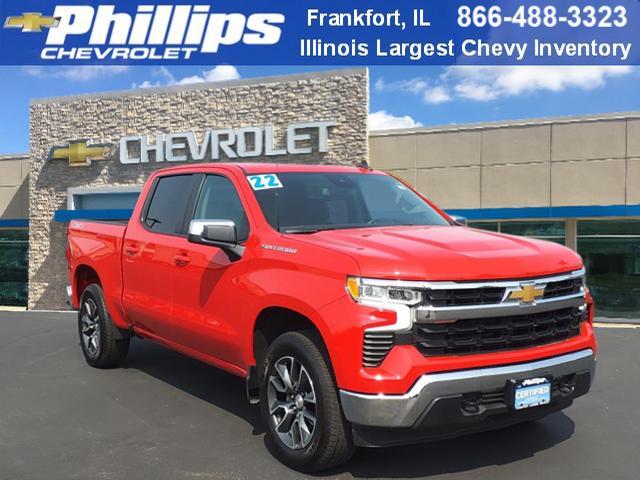 used 2022 Chevrolet Silverado 1500 car, priced at $36,728