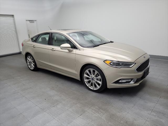 used 2017 Ford Fusion car, priced at $19,095