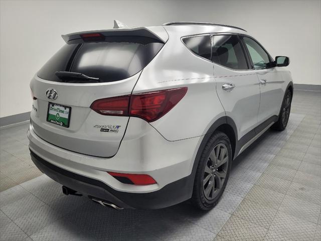 used 2017 Hyundai Santa Fe Sport car, priced at $17,995