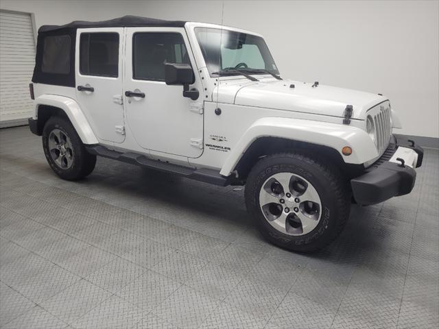 used 2016 Jeep Wrangler Unlimited car, priced at $22,595
