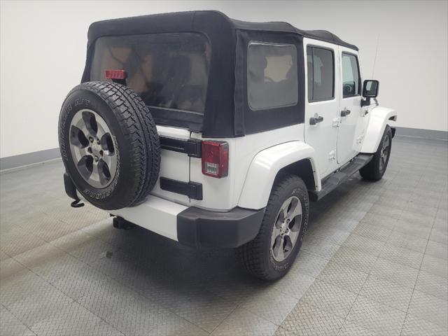 used 2016 Jeep Wrangler Unlimited car, priced at $22,595