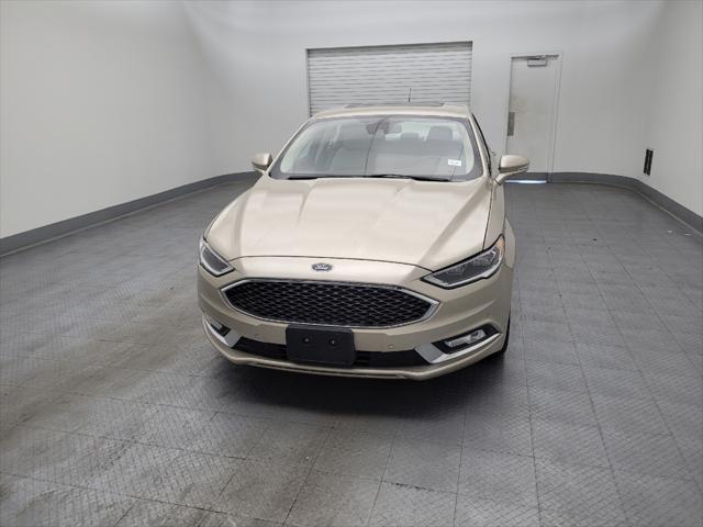 used 2017 Ford Fusion car, priced at $19,495