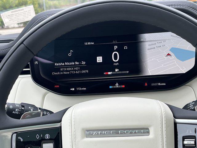 new 2025 Land Rover Range Rover car, priced at $139,655