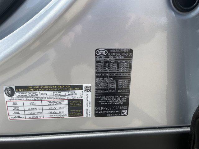 new 2025 Land Rover Range Rover car, priced at $142,392