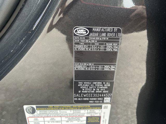 new 2025 Land Rover Defender car, priced at $122,522