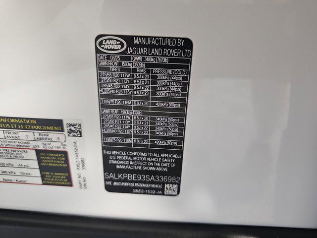 new 2025 Land Rover Range Rover car, priced at $155,821