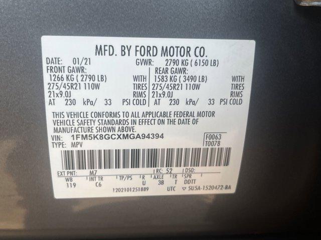 used 2021 Ford Explorer car, priced at $30,498