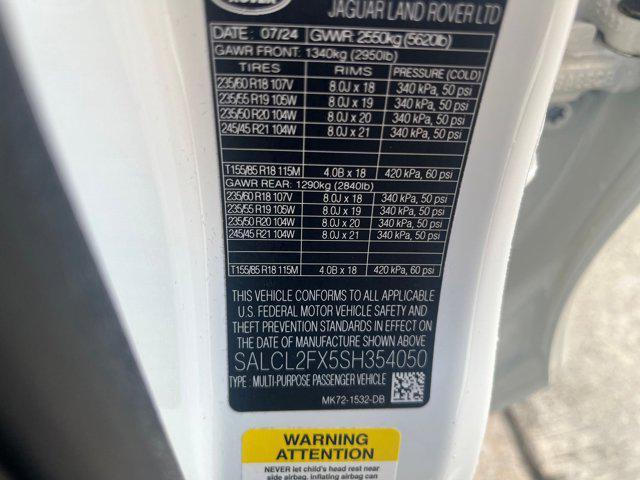 used 2025 Land Rover Discovery Sport car, priced at $47,154