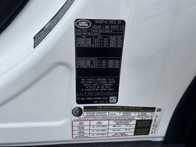 new 2025 Land Rover Defender car, priced at $80,143