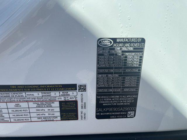 new 2025 Land Rover Range Rover car, priced at $146,580