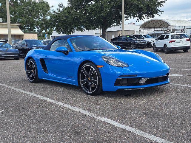 used 2024 Porsche 718 Boxster car, priced at $107,098