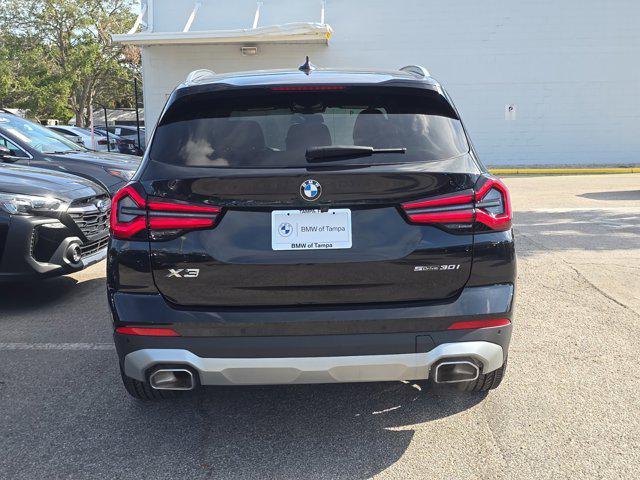 used 2024 BMW X3 car, priced at $45,821