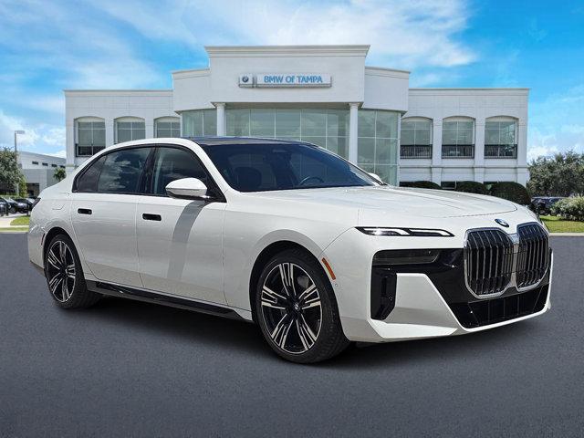 used 2024 BMW 740 car, priced at $81,173