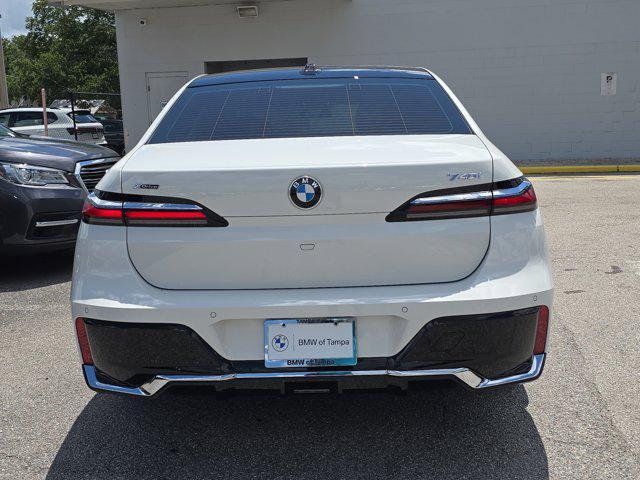 used 2024 BMW 740 car, priced at $81,173