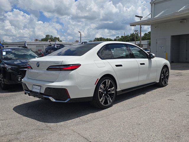 used 2024 BMW 740 car, priced at $81,173
