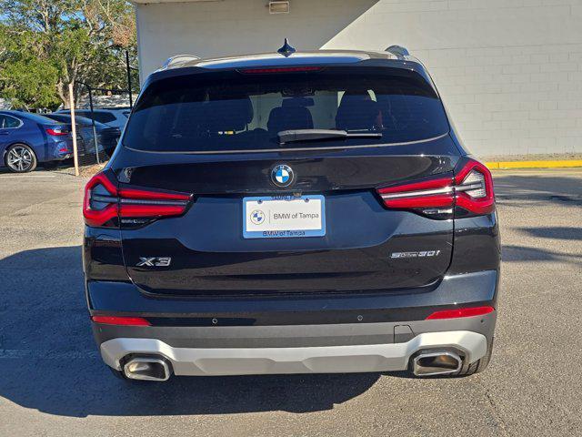 used 2023 BMW X3 car, priced at $40,000