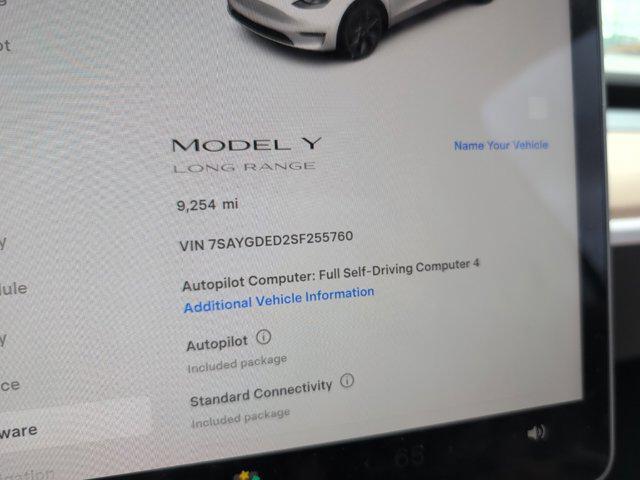 used 2025 Tesla Model Y car, priced at $37,472
