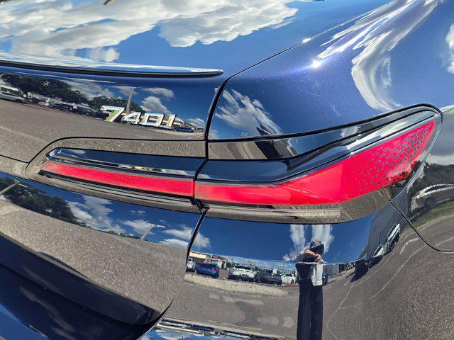 new 2025 BMW 740 car, priced at $104,485