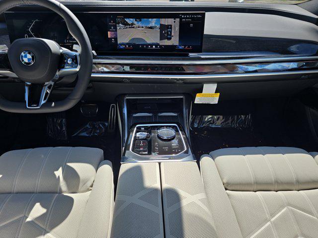 new 2025 BMW 740 car, priced at $104,485