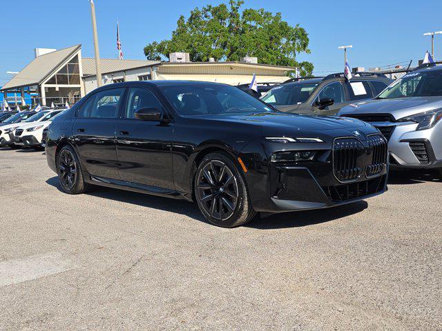 new 2025 BMW 740 car, priced at $102,125