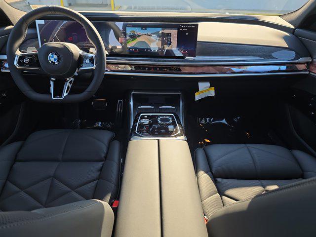 new 2025 BMW 740 car, priced at $102,125