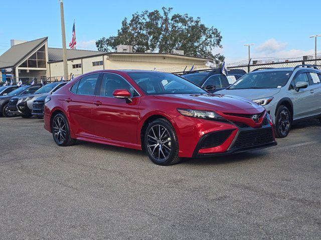 used 2022 Toyota Camry car, priced at $25,000