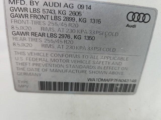 used 2015 Audi Q5 car, priced at $15,000