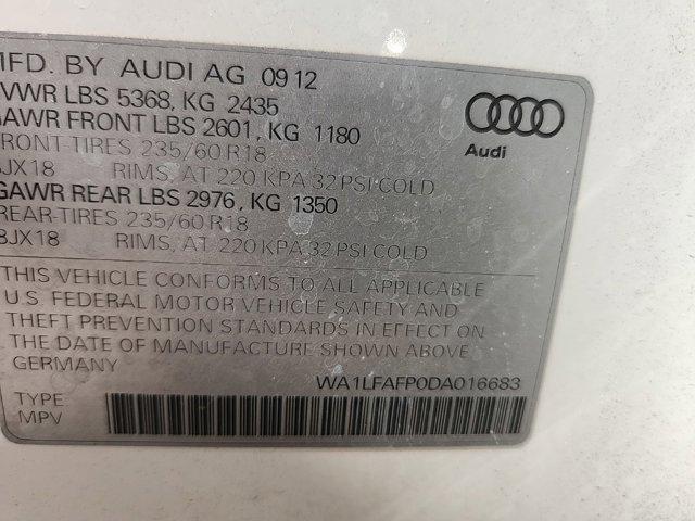 used 2013 Audi Q5 car