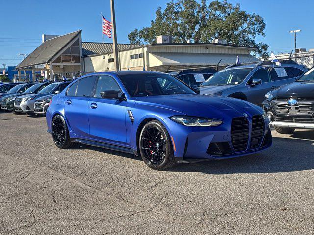 used 2022 BMW M3 car, priced at $79,198