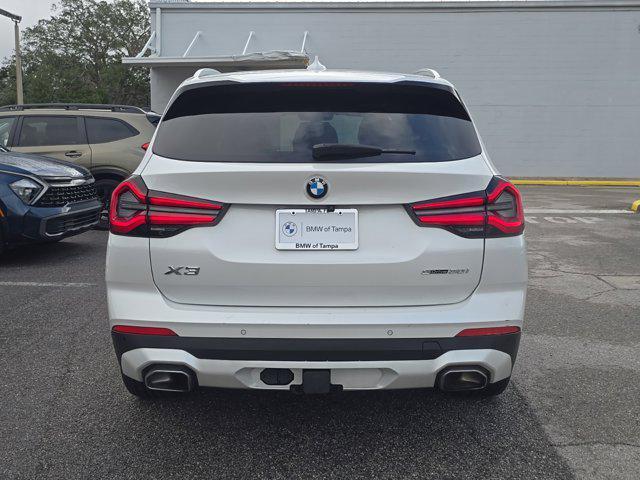 used 2022 BMW X3 car, priced at $33,596