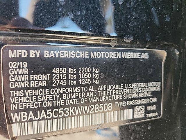 used 2019 BMW 530 car, priced at $23,561