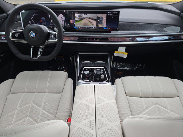 new 2025 BMW 740 car, priced at $104,485