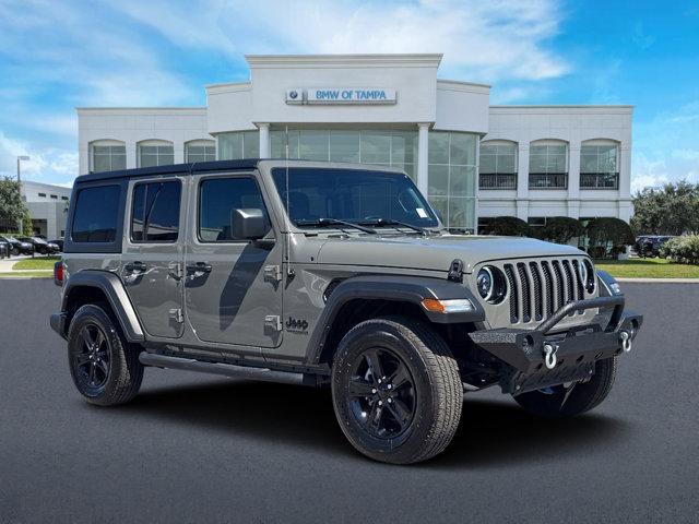 used 2022 Jeep Wrangler Unlimited car, priced at $38,451